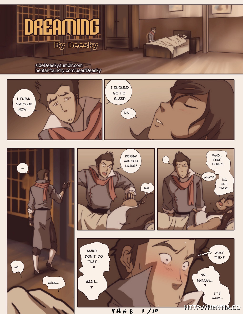 Dreaming: This probably the most real dreaming of sex with Mako that Korra  ever had… – Korra Hentia